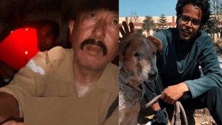 Viral Video: Haldwani Cop Attacks Animal Rescuer Allegedly For Stopping Man From Hitting Stray Dog